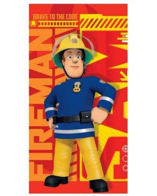 Fireman Sam Beach Towel Microfibre