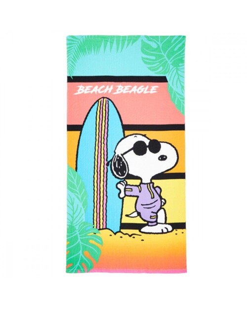 Snoopy Beagle Beach Towel 