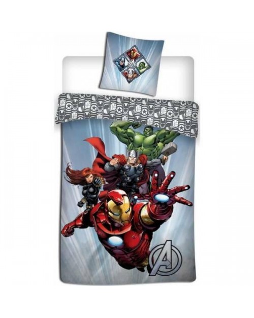 Avengers Single Duvet Cover Set