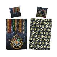 Harry Potter Hogwarts Colours Single Duvet Cover Set