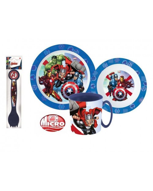 Avengers 5 Piece Breakfast or Dinner Set