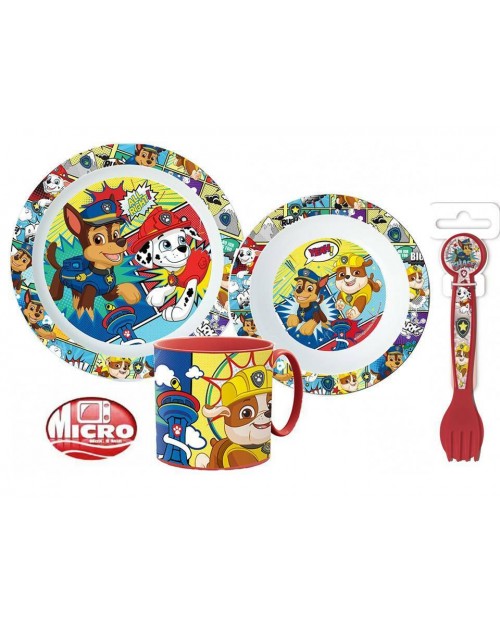 Paw Patrol 5 Piece Breakfast or Dinner Set