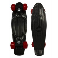 Skateboard 17 inch Skate Board Cruiser Black