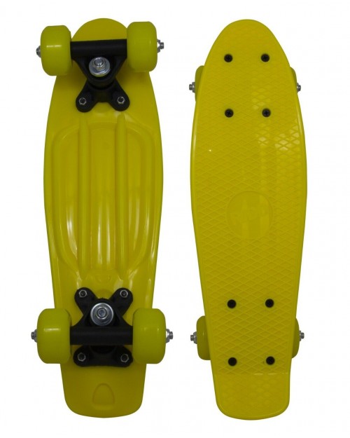 Skateboard 17 inch Skate Board Cruiser Yellow